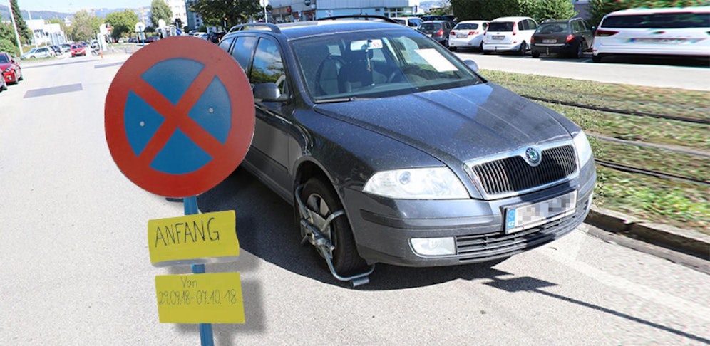 Ausländische Falschparker werden in Linz weiterhin konsequent gestraft.