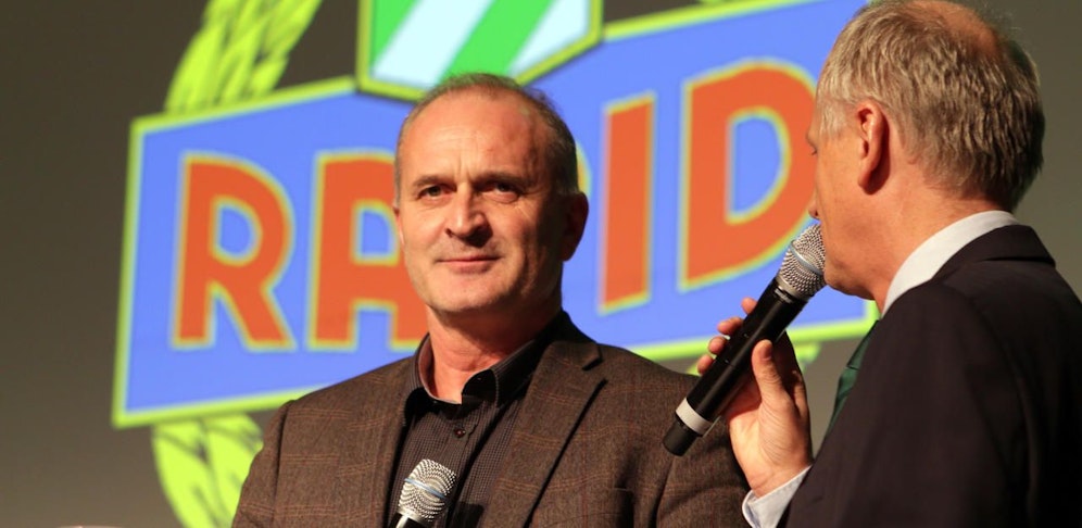 Kurt Garger spricht über den Wahlkampf seines Ex-Klubs Rapid.
