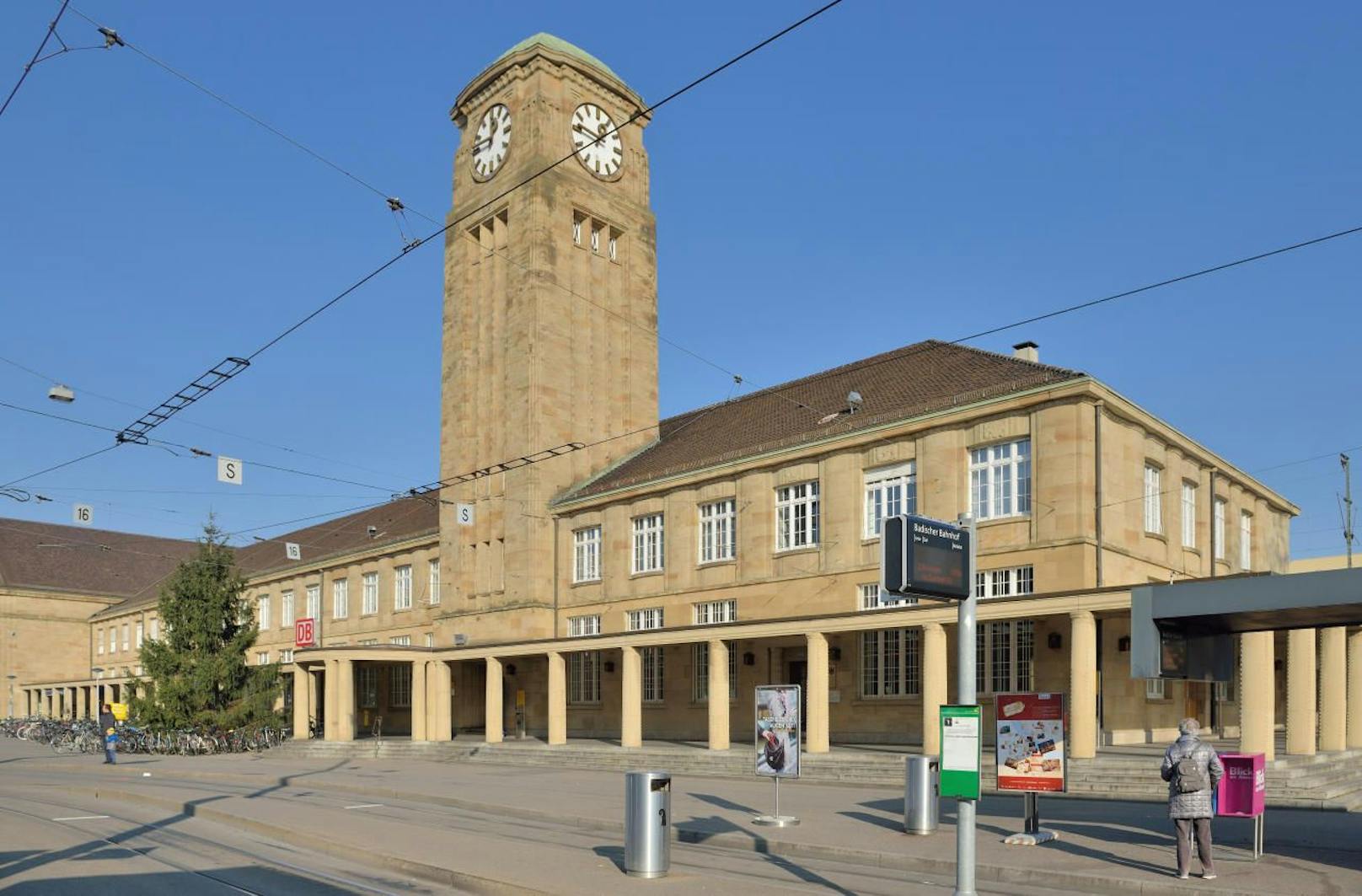 Der Badische Bahnhof in Basel wurde am 13. September 1913 eröffnet