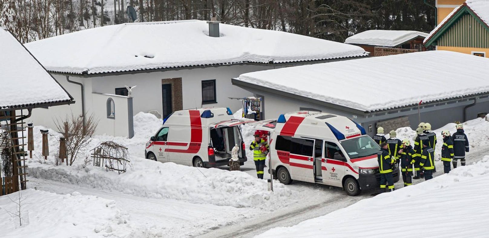 Bei einem Gasaustritt in St. Johann am Walde wurde eine Person getötet. 