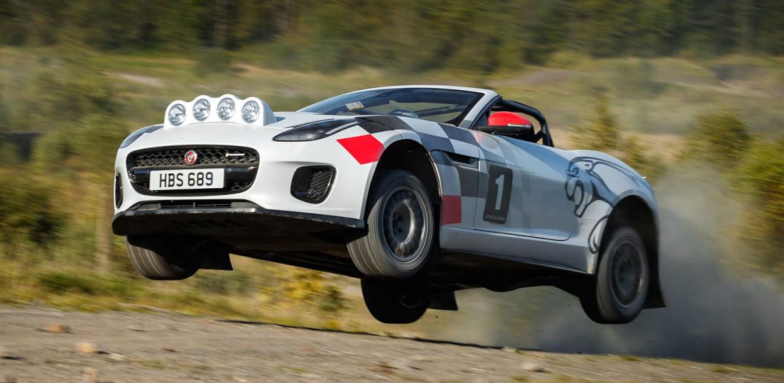 Jaguar zeigt F-Type für den Rallye-Einsatz