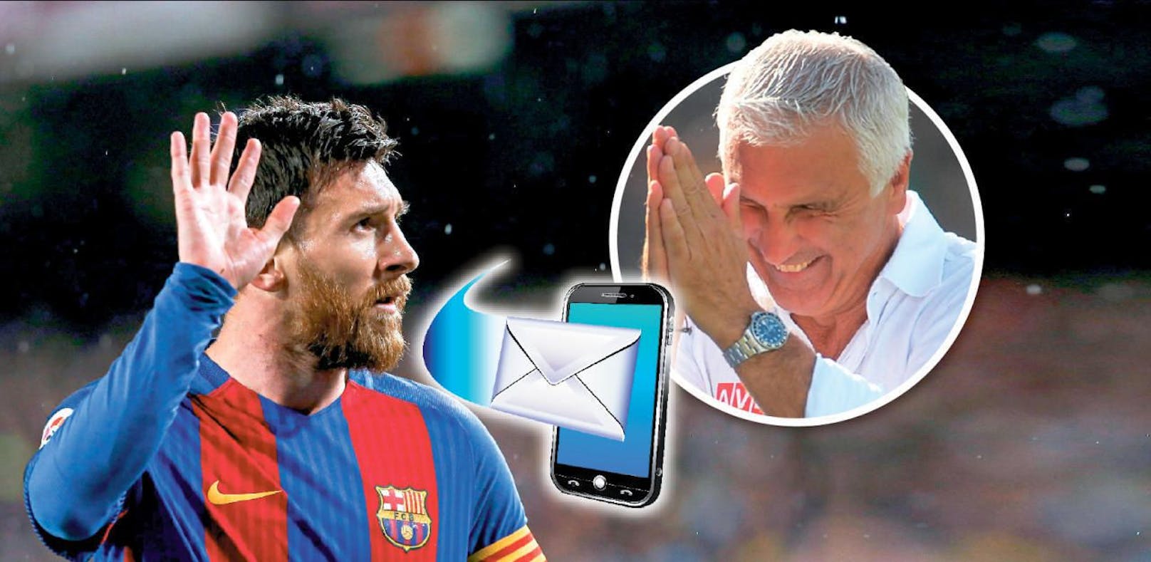 Hans Krankl freute sich über die SMS von Lionel Messi