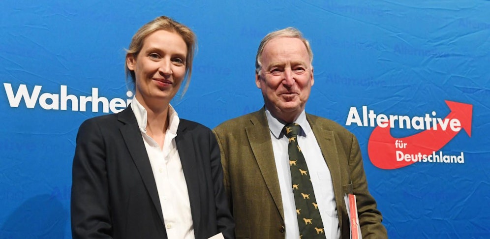 Alice Weidel und Alexander Gauland von der AfD.