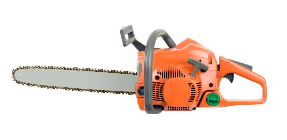 Motorsägen sind weg.