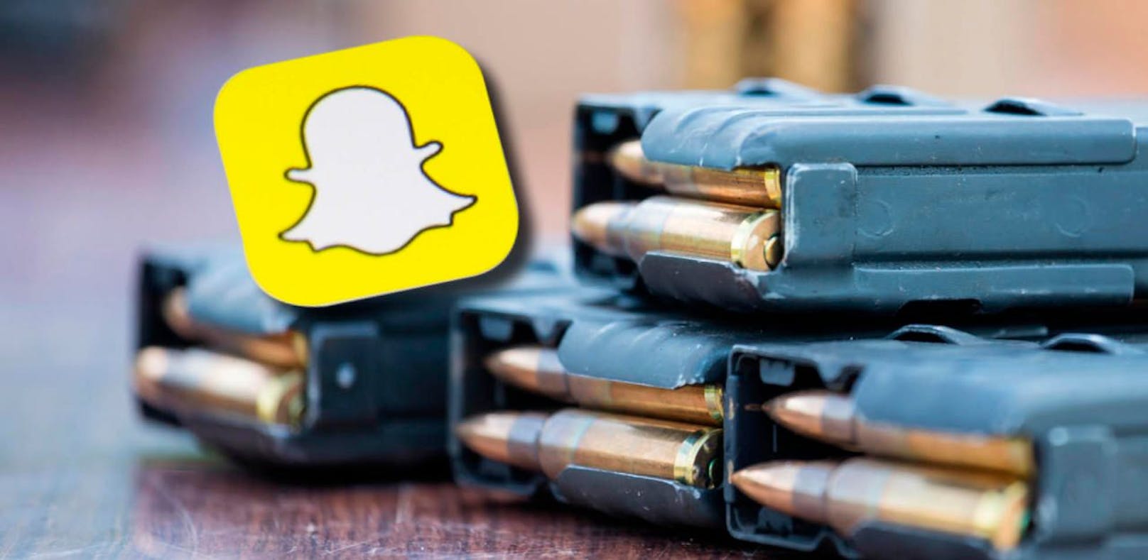 Eine 16-Jährige verschickte via Snapchat ein Video, auf dem sie mit einer Waffe posiert. Die Polizei rückte an.