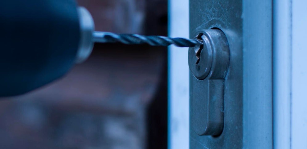 Symbolfoto eines Einbruchversuchs.