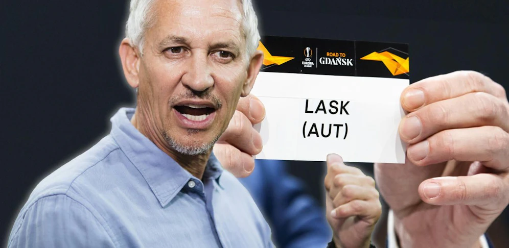 Gary Lineker über das LASK-Los.