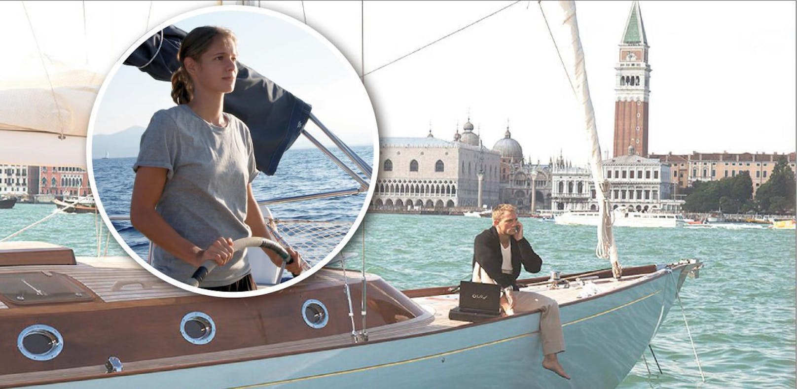 &quot;Casino Royale&quot;: James Bond lässig in Venedig; Stefanie B. ist Bootsbauerin aus Leidenschaft.