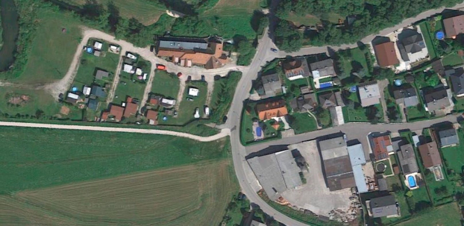 Die Leiche wurde auf einem Campingplatz in Neusiedl bei Pernitz gefunden.