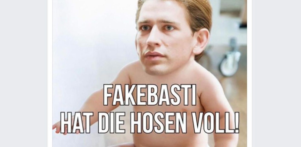 VP-Chef Kurz wurde auf der Seite "Die Wahrheit über Sebastian Kurz" verunglimpft.