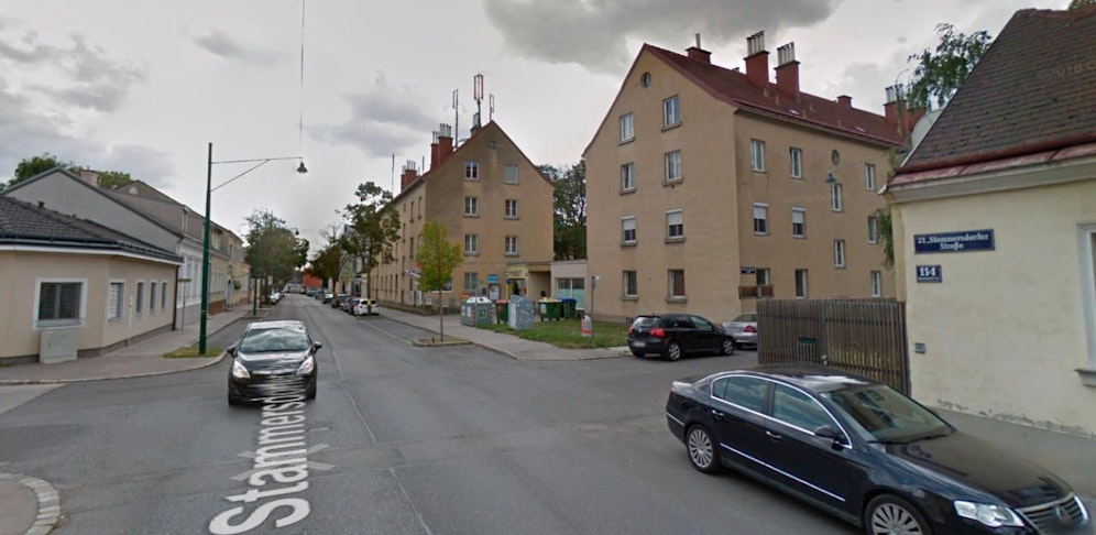 Stammersdorfer Straße in Floridsdorf