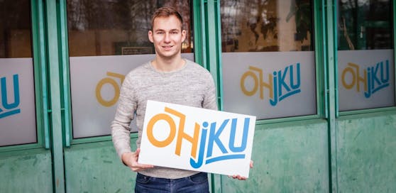 Edin Kustura, Vorsitzender der ÖH an der Johannes Kepler Universität Linz (Aktionsgemeinschaft Linz)