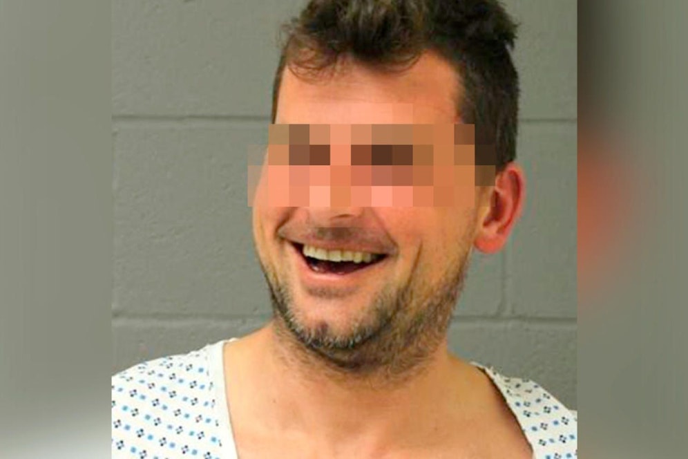 Joseph A. (35) wurde noch während seinem Nackt-Ausflug festgenommen.