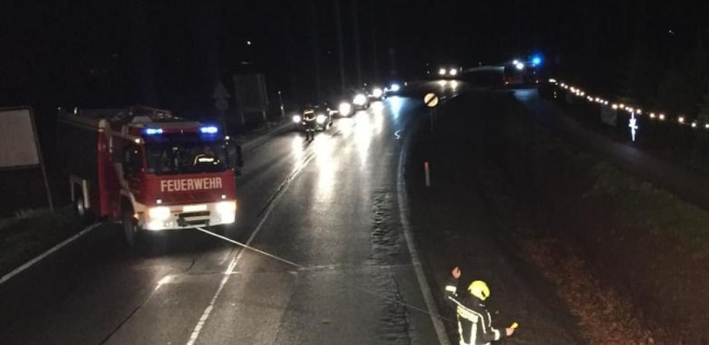 Symbolfoto einer tatsächlicher Autobergung der FF Ober-Grafendorf.