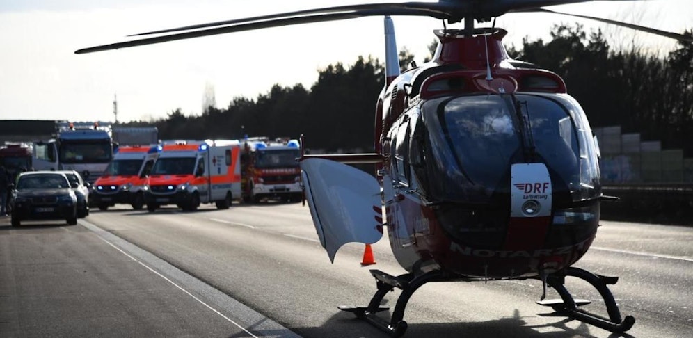 A5 in Deutschland komplett gesperrt.