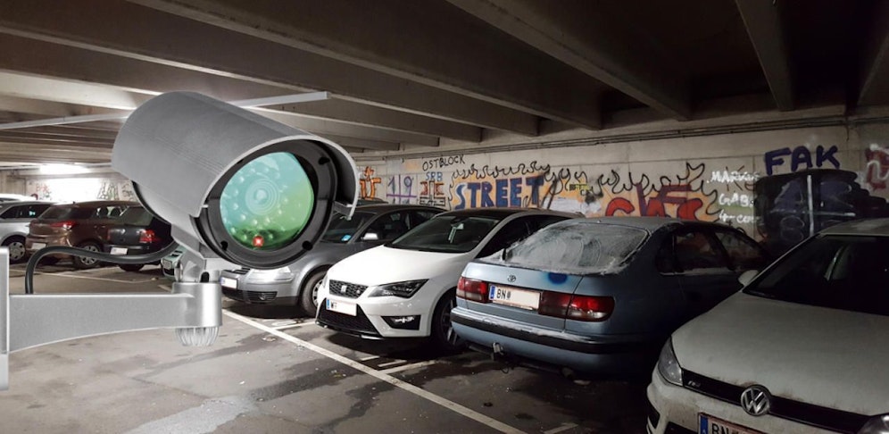 Kameras sollen Vandalenakte verhindern.