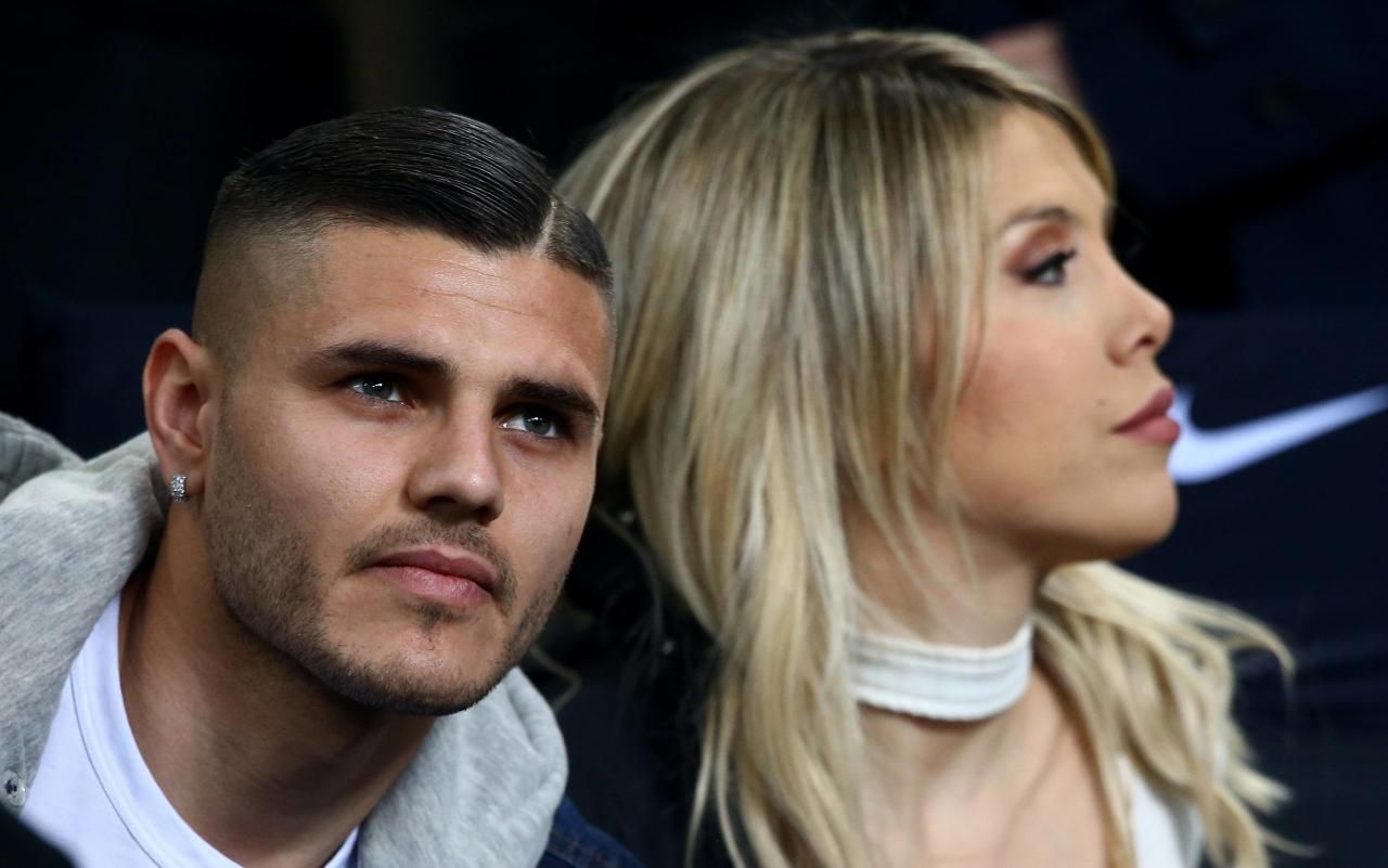 Mauro Icardi und seine Frau Wanda Nara.