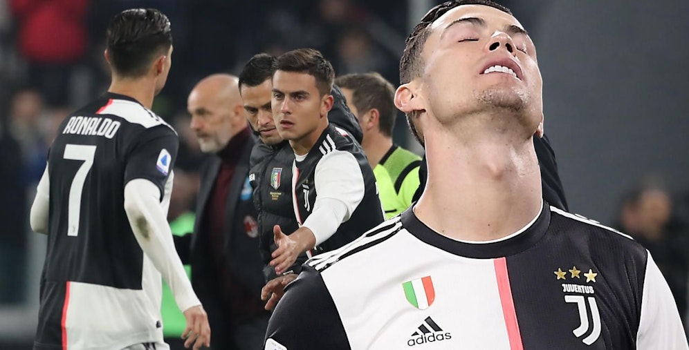 Ronaldo wird in Minute 55. ausgewechselt.