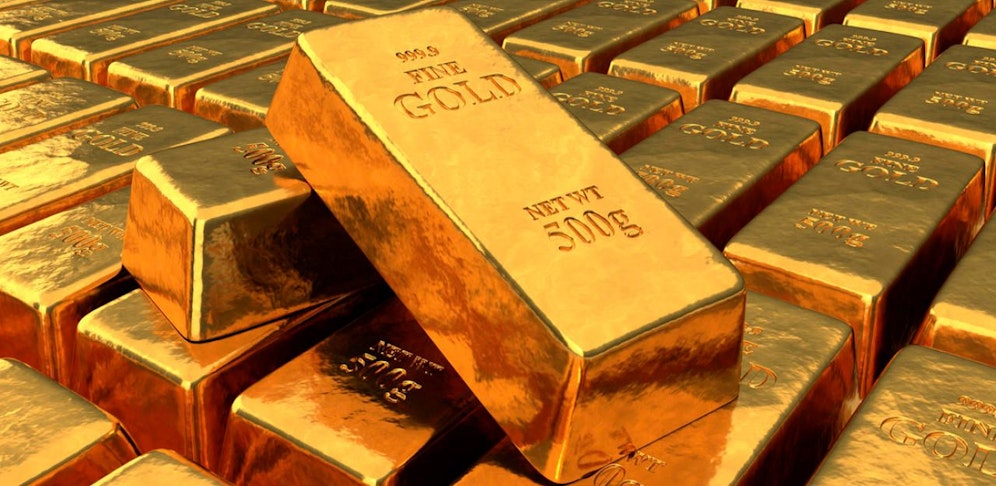 Unbekannte haben zwei Goldbarren gestohlen.