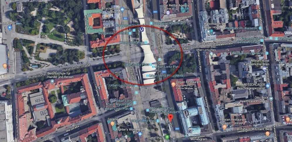 Hier geschah der tödliche Unfall.