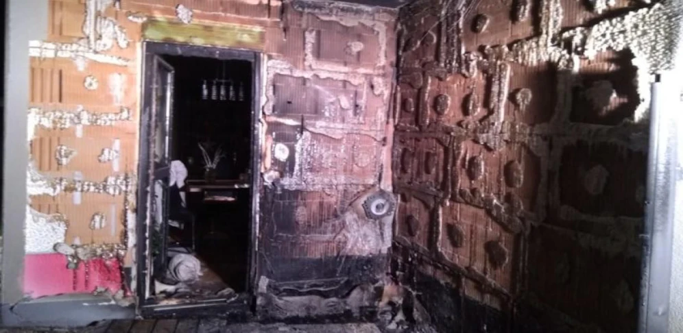Brand in Poysdorf: Ein Paar musste ins Spital.