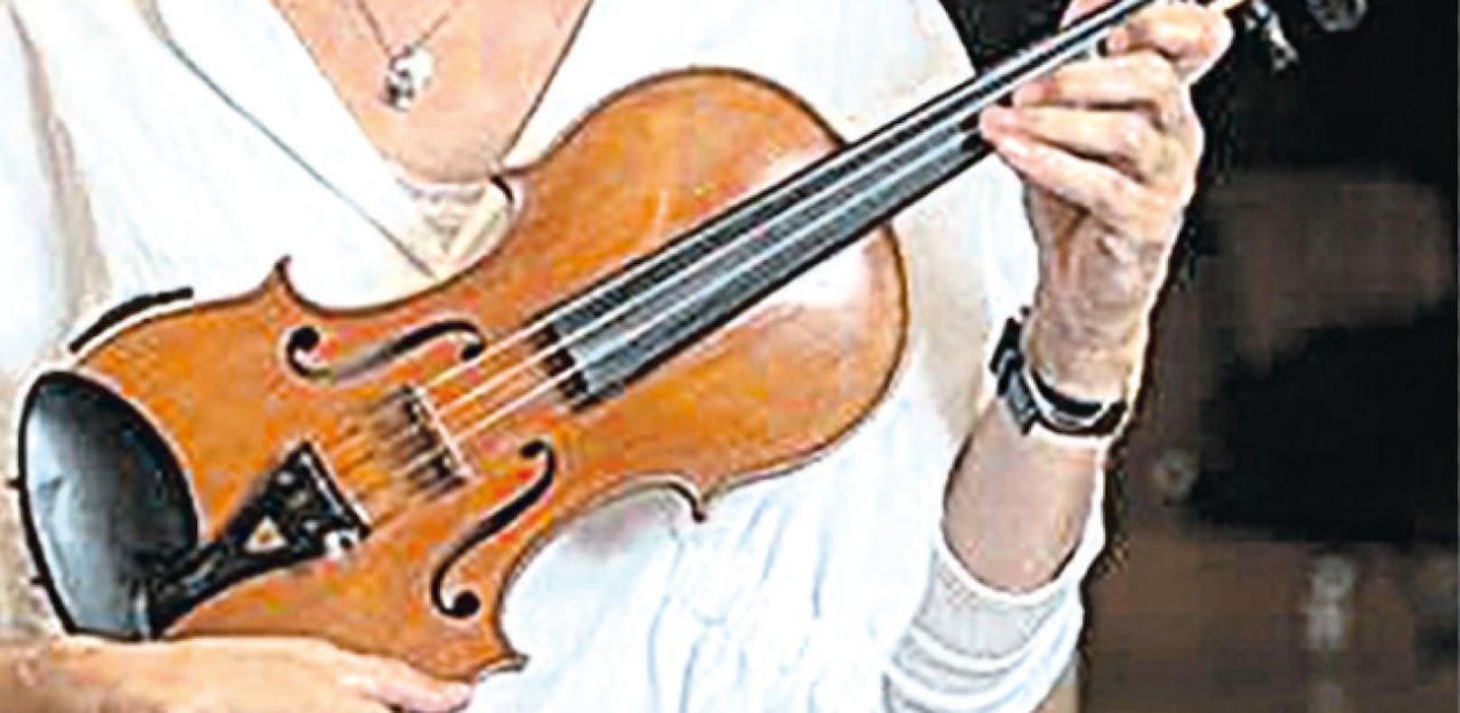 Die &quot;Otto Möckel Violine&quot;: Instrument im Wert von rund 12.000 Euro ist weg.