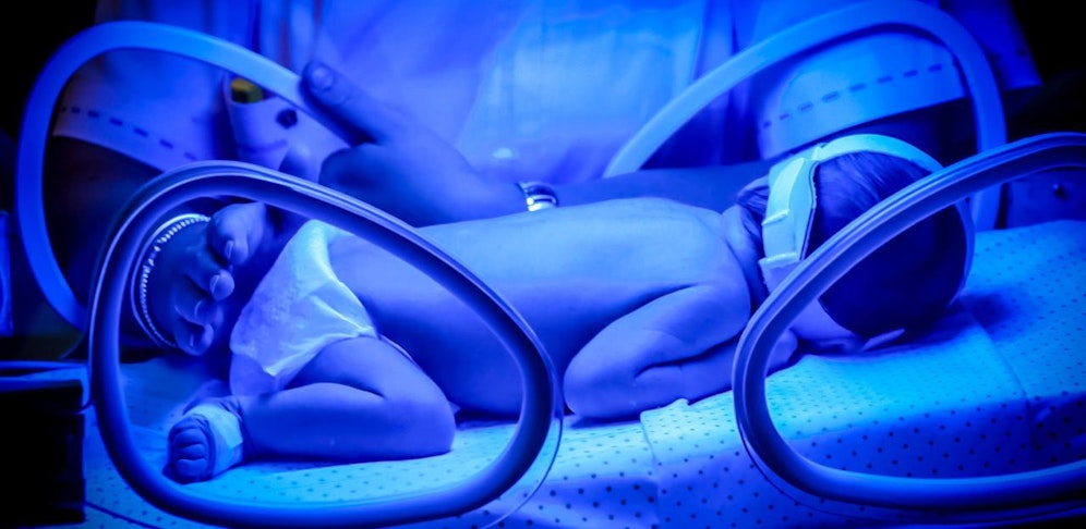 Baby im Spital (Symbolfoto)