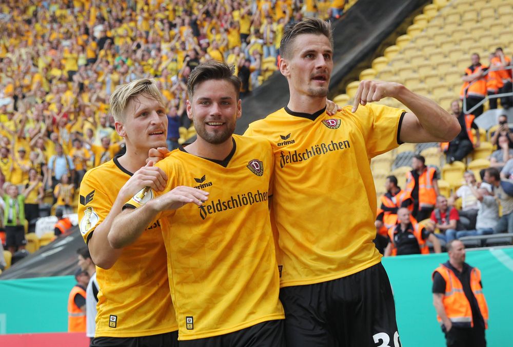 Dynamo Dresden wirft RB Leipzig aus dem DFB Pokal Sport heute.at