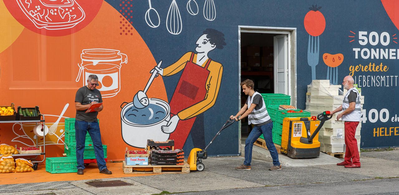 2019 rettete Wiener Tafel 676.206 Kilogramm Essen - Wien | heute.at