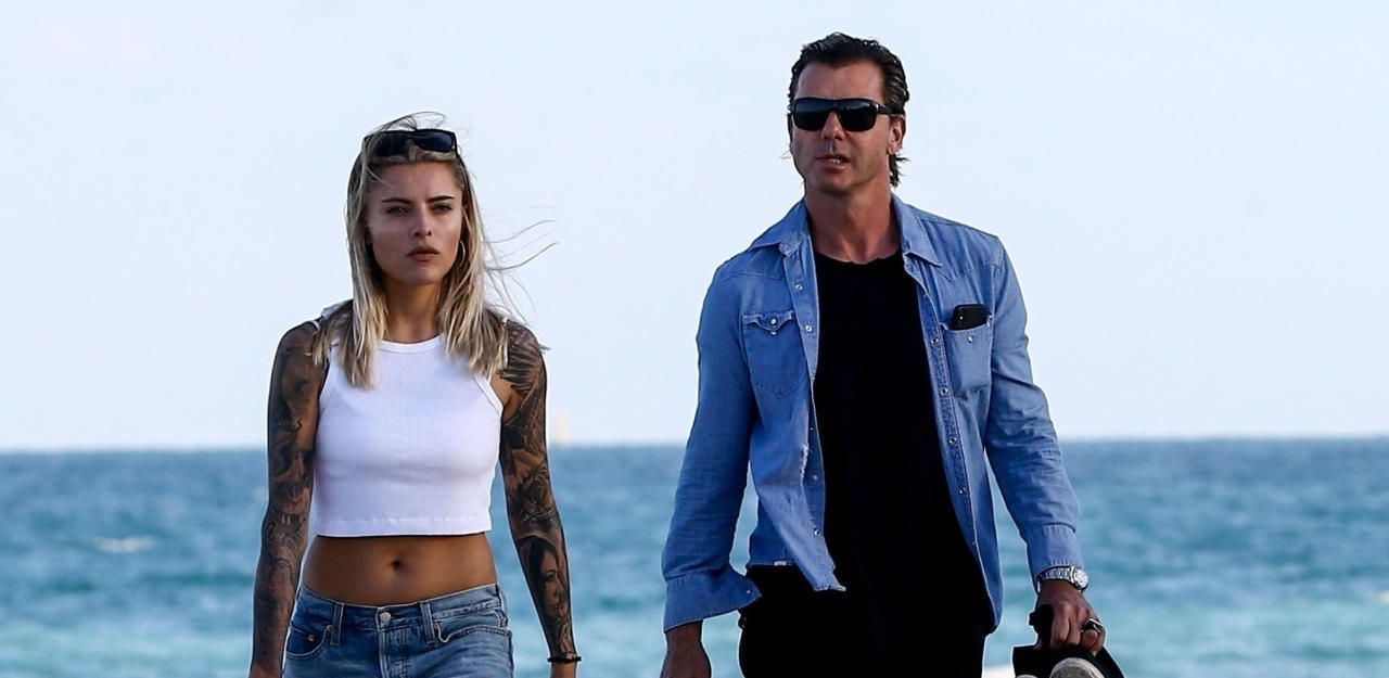 Heute.at - Sophia und Gavin ganz zärtlich in Miami Beach