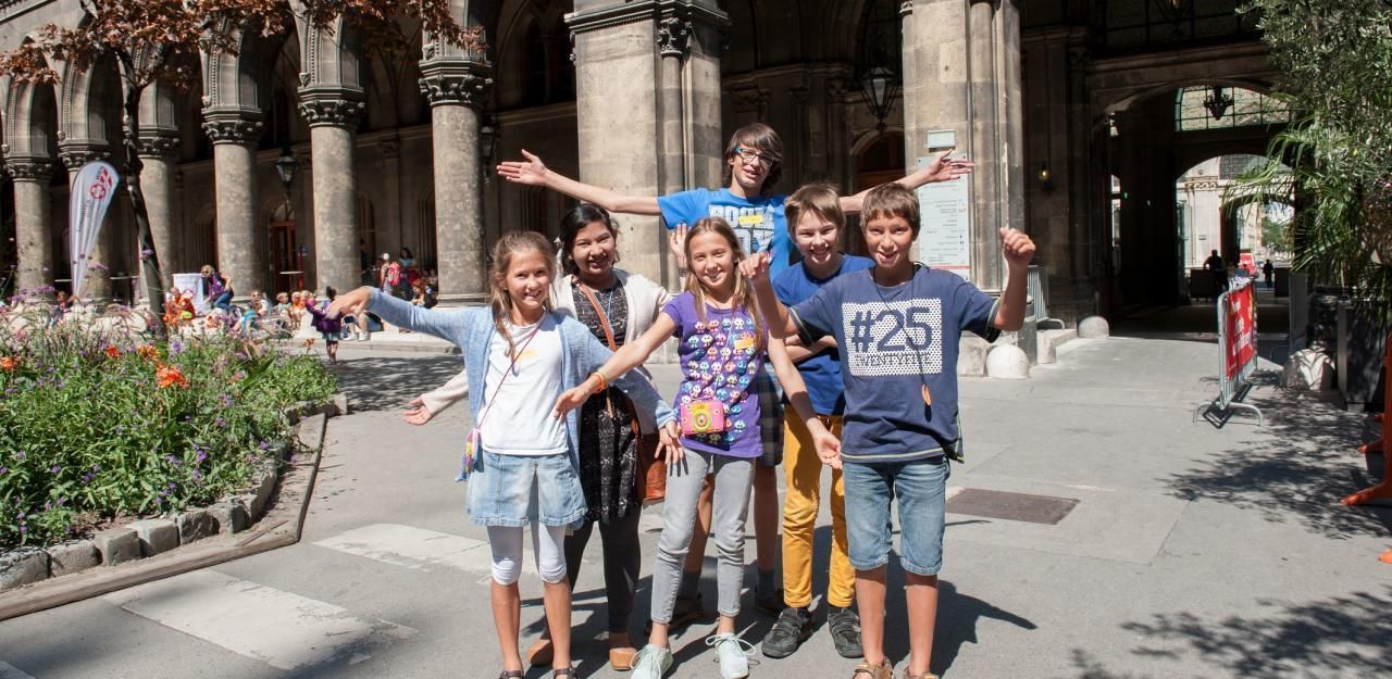 Rein ins Rathaus: die Stadt ist fest in Kinderhand - Wiener Bezirksblatt