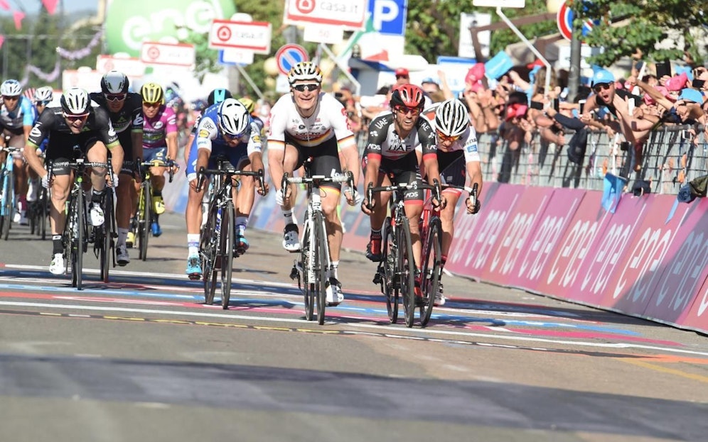 Andre Greipel sprintet zum Etappensieg