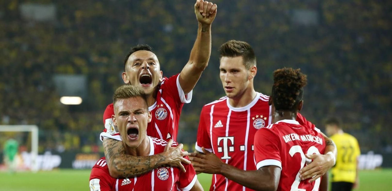 FC Bayern gewinnen im Supercup gegen Dortmund
