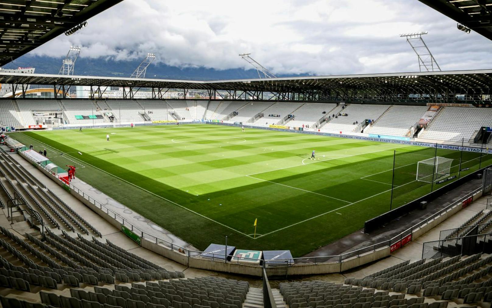 Das Tivoli-Stadion von Innsbruck. 