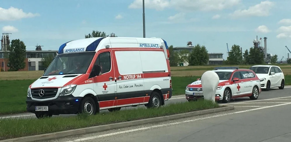 Die beiden Männer mussten ins Spital.