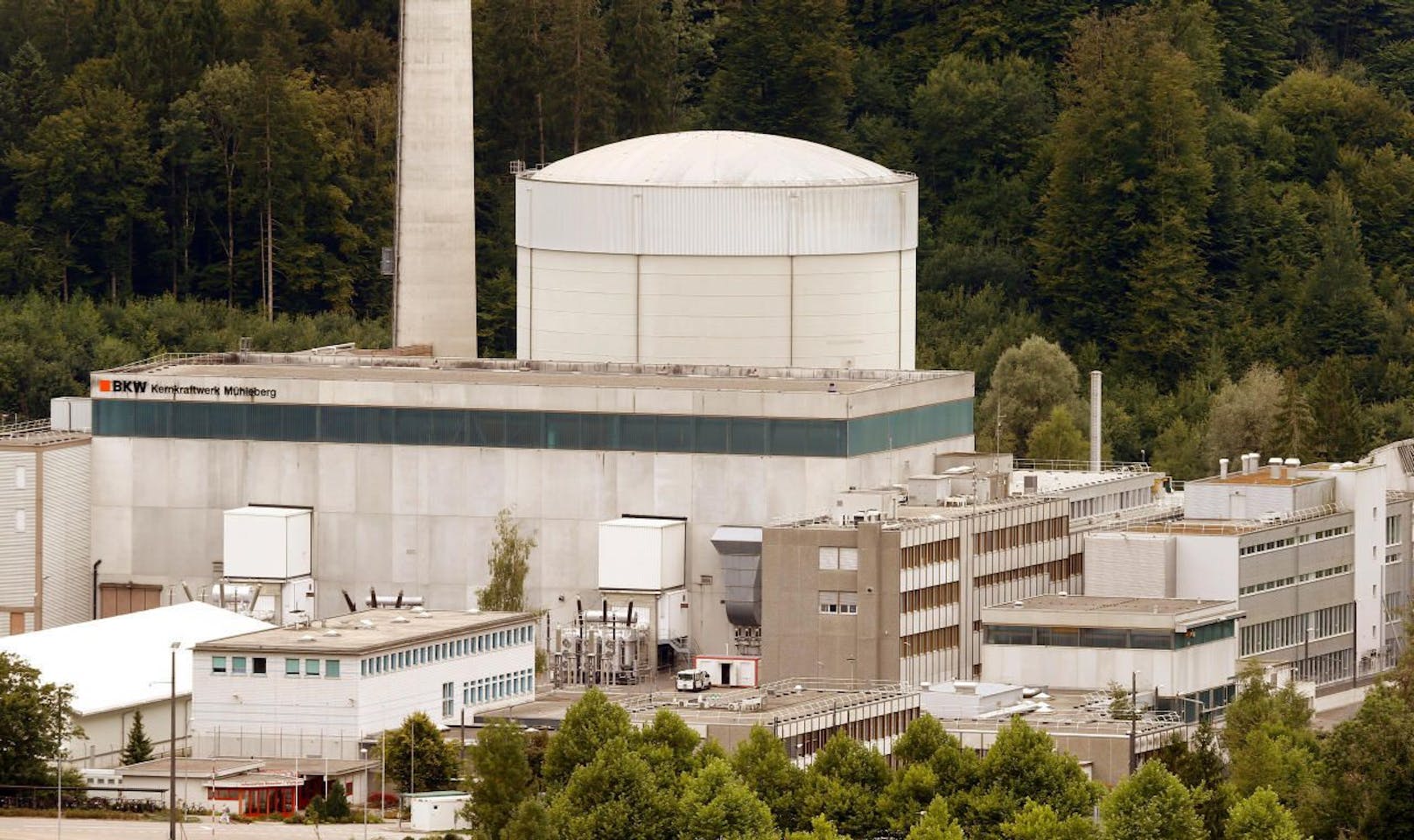 Das Kernkraftwerk Mühleberg.