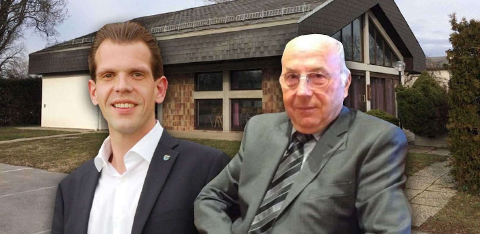 Wut-Mail nach Diskussion um Osliper Leichenhalle - nun spricht Franz Schneider (l.), der von Bürgermeister Stefan Bubich beflegelt wurde.