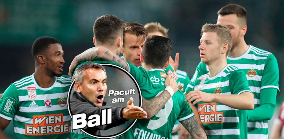 <i>"Heute"</i>-Experte Peter Pacult sieht Rapid als lachenden Dritten. 