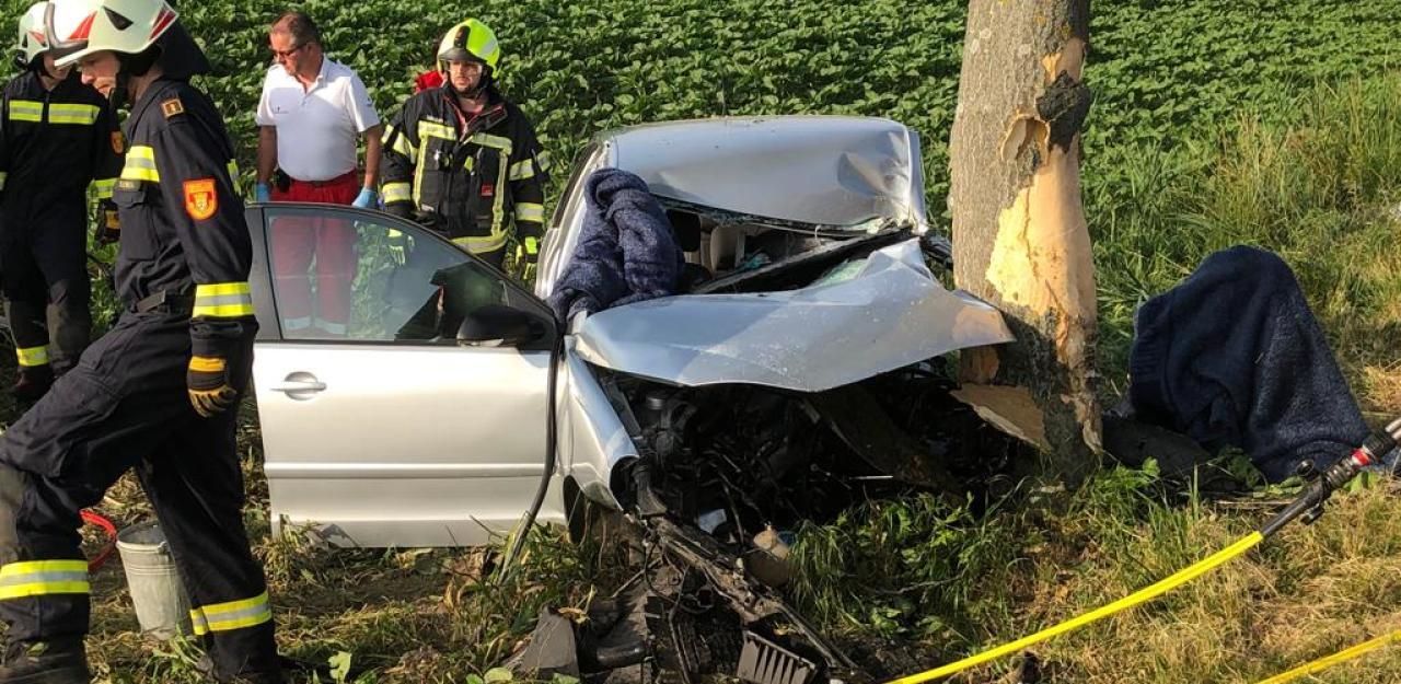 Heute.at - Auto gegen Baum: Junge Lenkerin (21) sofort tot