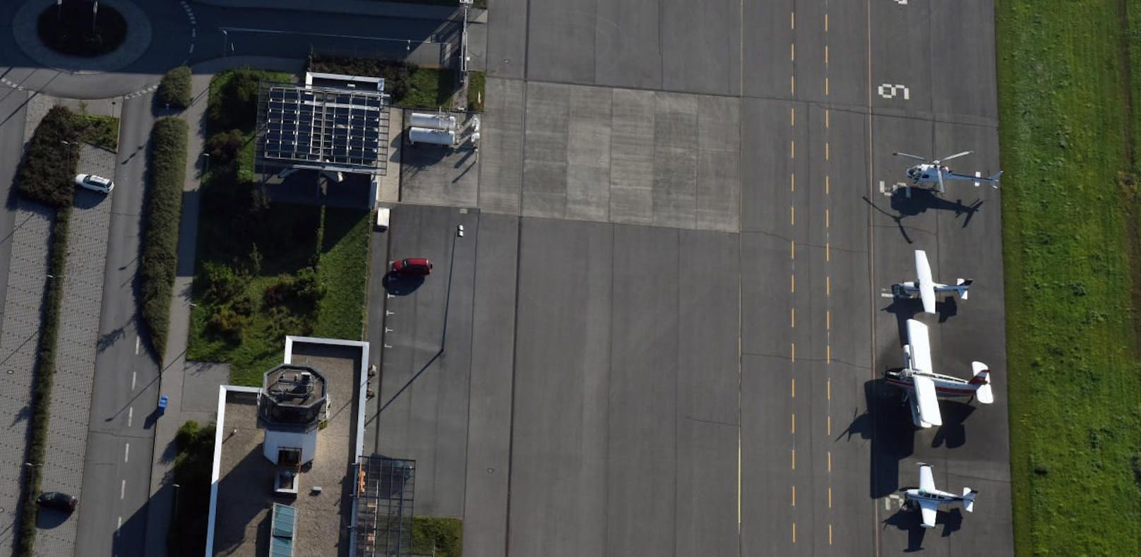 Auf so einem Verkehrslandeplatz kam es zum Unfall (Symbolfoto).
