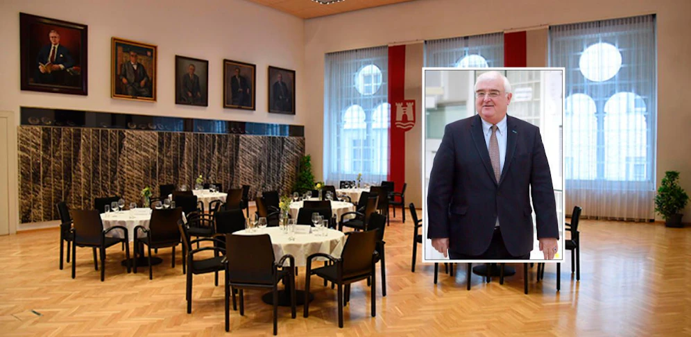 Franz Dobusch ist (noch) der einzige Linzer Bürgermeister, dessen Porträt nicht im Alten Rathaus ausgestellt ist.