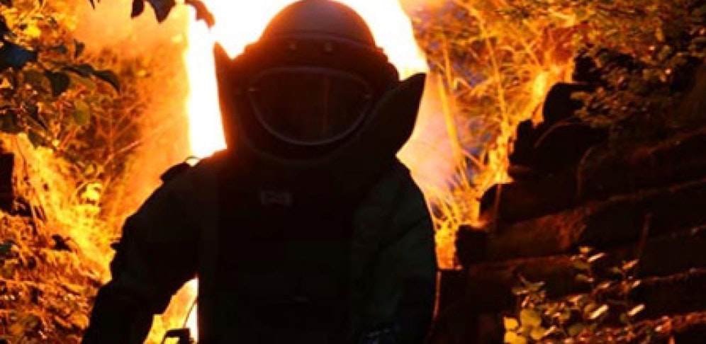 Der Entschärfungsdienst der Cobra rückte an, zerstörte den Sprengstoff (Symbolfoto)