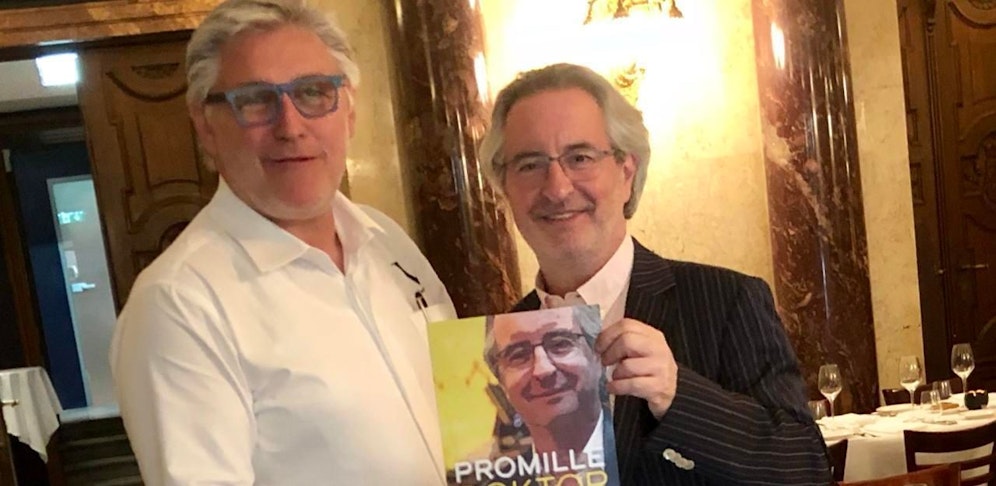 Robert Sommer mit Koch Christian Domschitz 