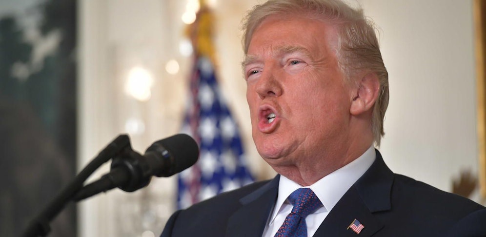 US-Präsident Donald Trump droht der Türkei.