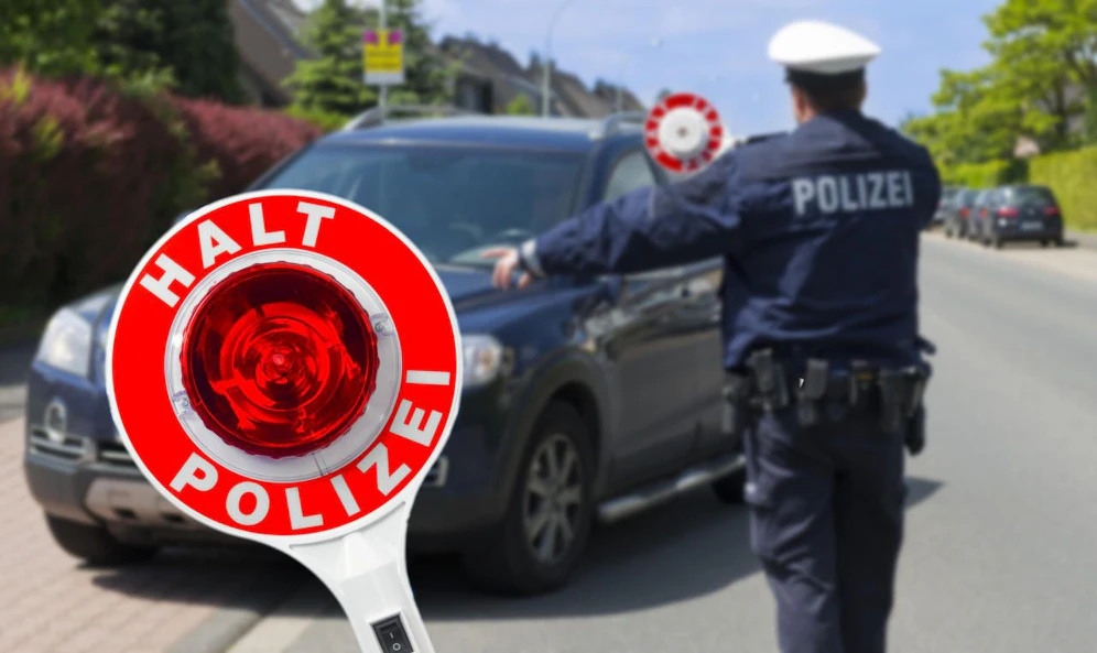 Der Raser wurde mit 131 km/h in der 70er Zone gestoppt.