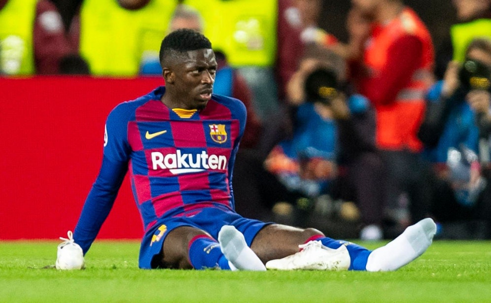 Ousmane Dembele muss wieder unters Messer. 