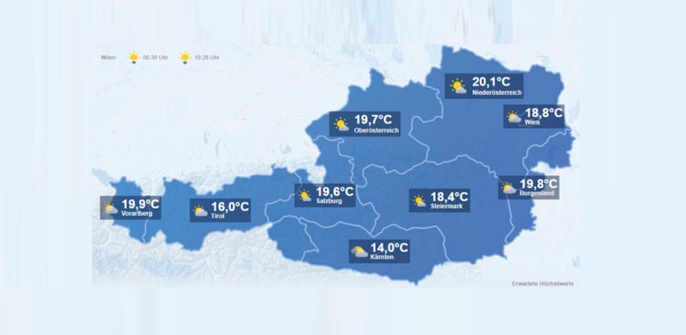 So sieht die Prognose für den Ostermontag aus.