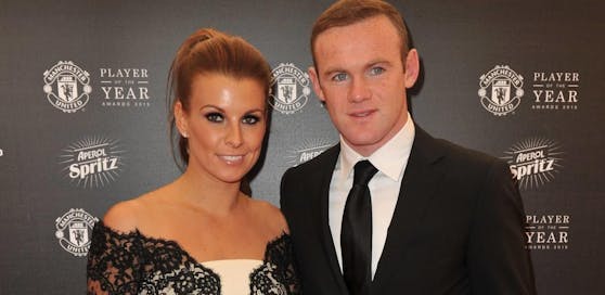 Wayne und Coleen Rooney am 19. Mai 2015 in Manchester. 