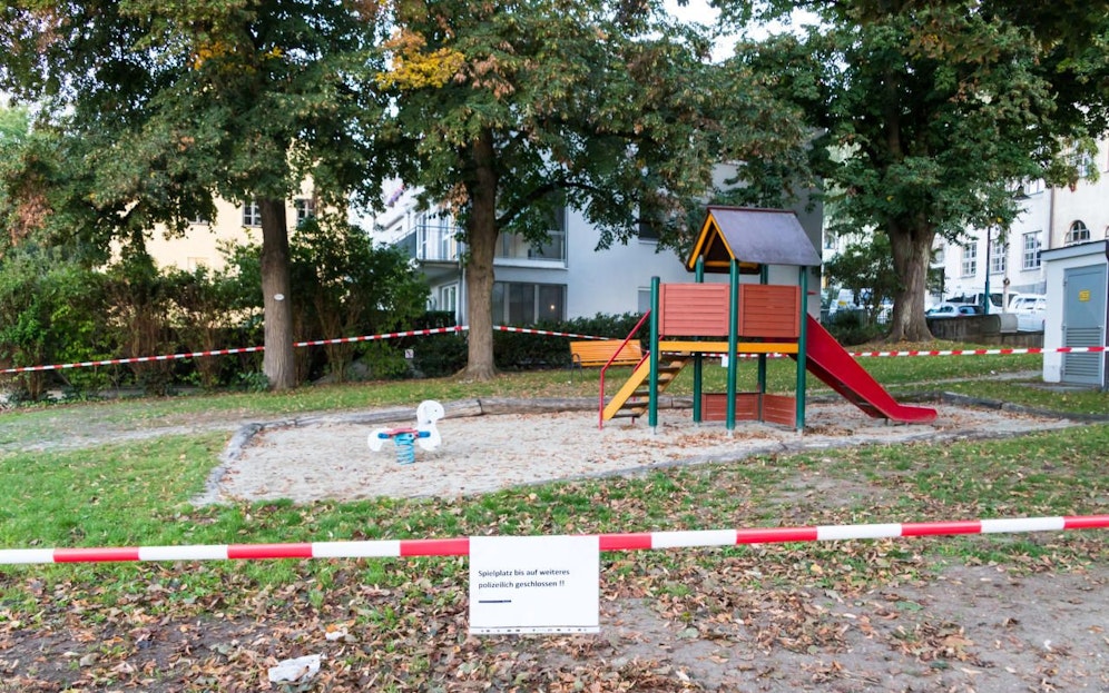 Auf diesem Spielplatz soll der Afghane den 19-Jährigen erstochen haben.