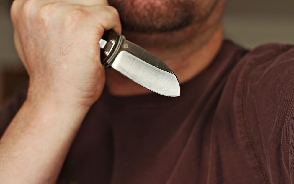 Der Mann attackierte seine Chefin mit einem Messer